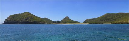 North Bay and Mt Eliza - Lord Howe Island - NSW (PBH4 00 11915)
